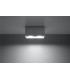 2 Light Ceiling Grey, GU10 - 3