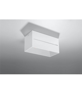 2 Light Ceiling White, GU10 - 2
