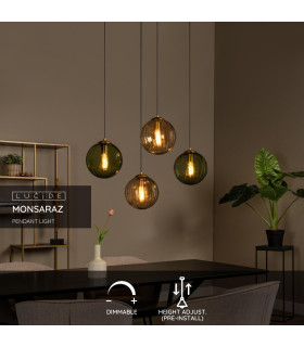 Monsaraz Retro Pendant light-2