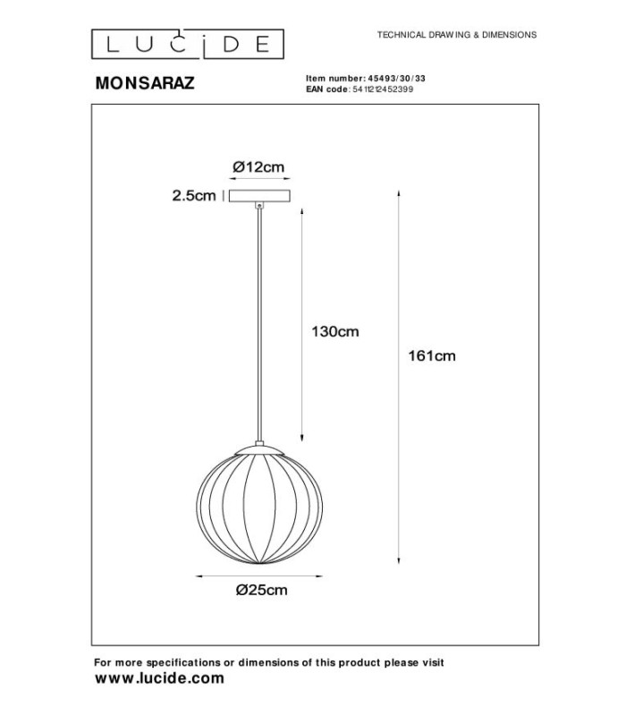 Monsaraz Retro Pendant light-9