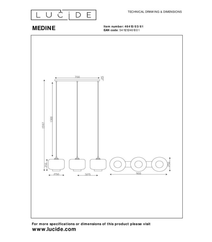 Medine Modern Pendant light-9