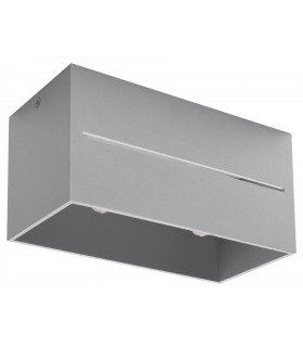 2 Light Ceiling Grey, GU10 - 1