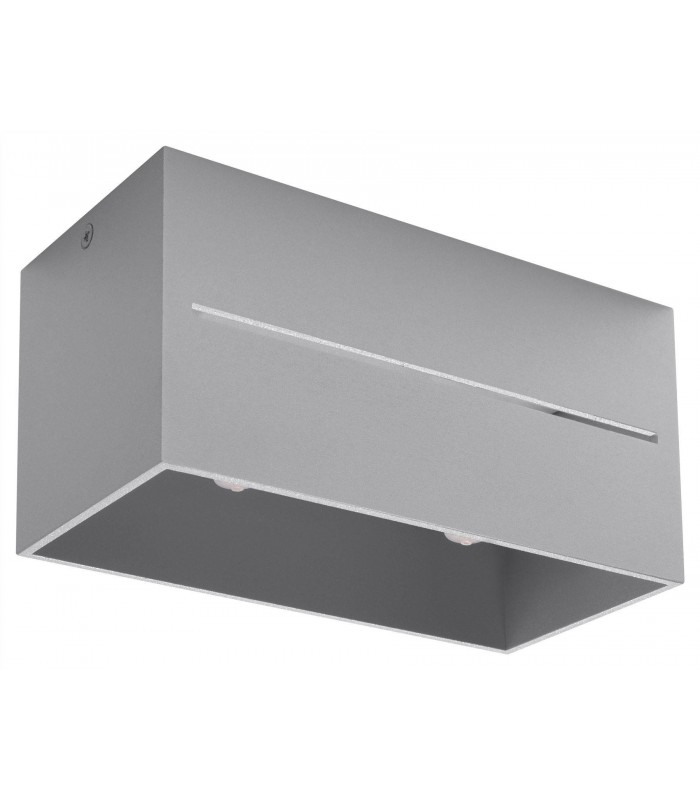 2 Light Ceiling Grey, GU10 - 1