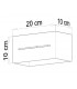 2 Light Ceiling Grey, GU10 - 2