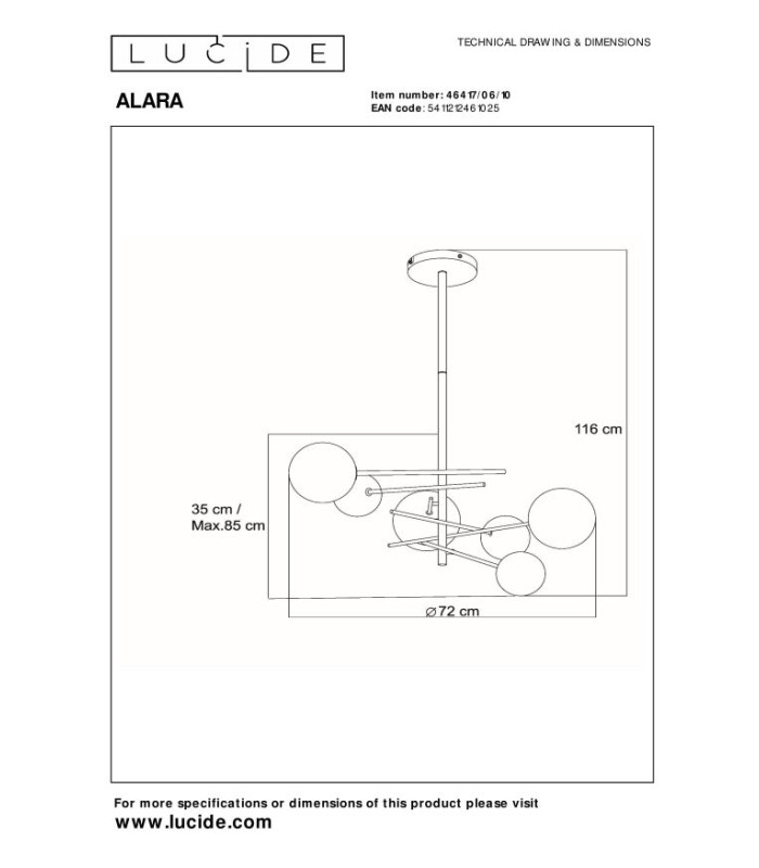 Alara Modern Pendant light-8