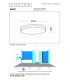 Biskit Modern Flush ceiling light Bathroom-4