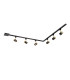 TRACK Starter set - 1-circuit Track lighting system - 2 meters - Black-9