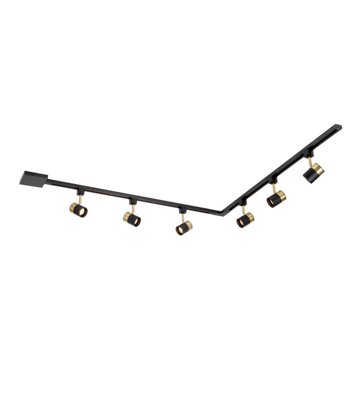 TRACK Starter set - 1-circuit Track lighting system - 2 meters - Black-9