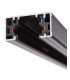 TRACK Track - 1-circuit Track lighting system - 1 meter - Black (Extension)-4