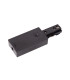TRACK Power supply - 1-circuit Track lighting system - Single - Black (Extension)-1