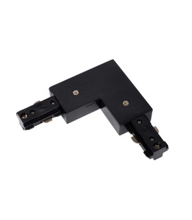 TRACK L-connector - 1-circuit Track lighting system - Right - Black (Extension)-1
