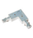 TRACK L-connector - 1-circuit Track lighting system - Left - White (Extension)-3