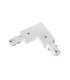 TRACK L-connector - 1-circuit Track lighting system - Left - White (Extension)-4