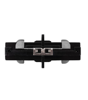 TRACK I-connector - 1-circuit Track lighting system - Black (Extension)-1