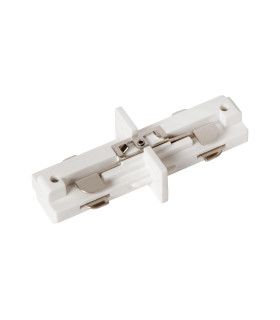 TRACK I-connector - 1-circuit Track lighting system - White (Extension)-1