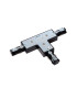 TRACK T-connector - 1-circuit Track lighting system - Black (Extension)-3