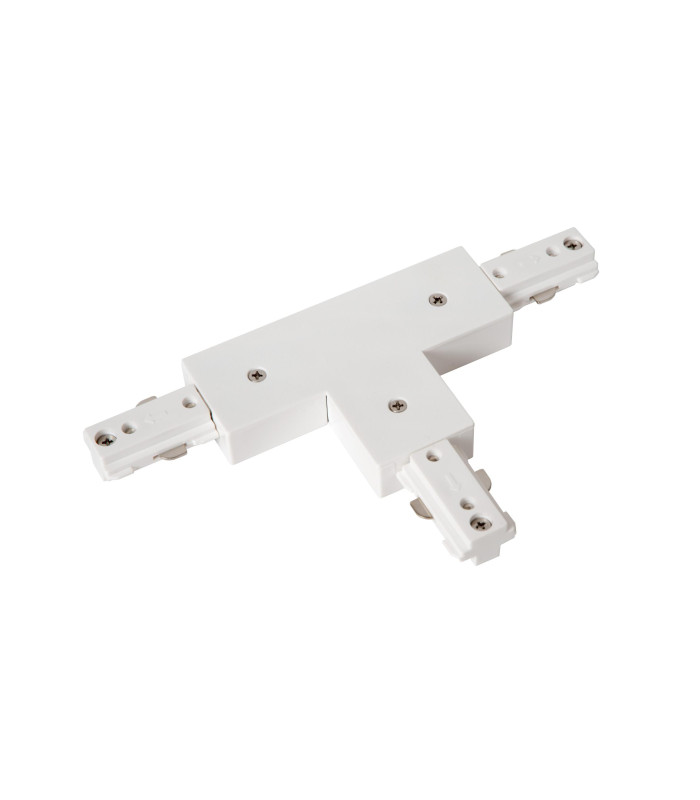 TRACK T-connector - 1-circuit Track lighting system - White (Extension)-1