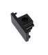TRACK End cap - 1-circuit Track lighting system - Set of 2 - Black (Extension)-1
