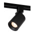 TRACK NIGEL Track spot - 1-circuit Track lighting system - 1xGU10 - Black (Extension)-1