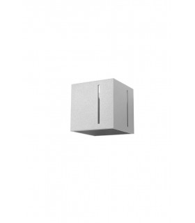 1 Light Flush Wall Light Grey, G9 - 1