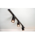 TRACK NIGEL Track spot - 1-circuit Track lighting system - 1xGU10 - Black (Extension)-6