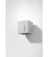 1 Light Flush Wall Light Grey, G9 - 2