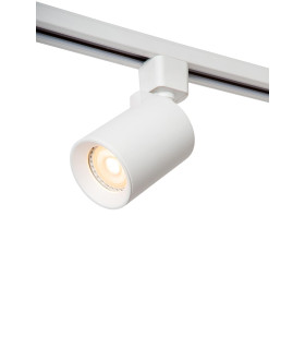TRACK NIGEL Track spot - 1-circuit Track lighting system - 1xGU10 - White (Extension)-1