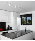TRACK NIGEL Track spot - 1-circuit Track lighting system - 1xGU10 - White (Extension)-6