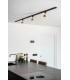 TRACK FLORIS Track spot - 1-circuit Track lighting system - 1xGU10 - Black (Extension)-4