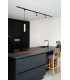 TRACK FLORIS Track spot - 1-circuit Track lighting system - 1xGU10 - Black (Extension)-7