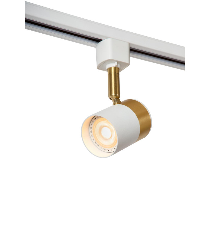 TRACK FLORIS Track spot - 1-circuit Track lighting system - 1xGU10 - White (Extension)-1