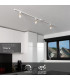 TRACK FLORIS Track spot - 1-circuit Track lighting system - 1xGU10 - White (Extension)-2