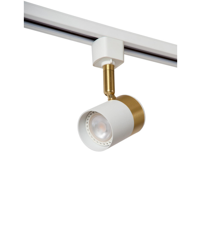 TRACK FLORIS Track spot - 1-circuit Track lighting system - 1xGU10 - White (Extension)-3