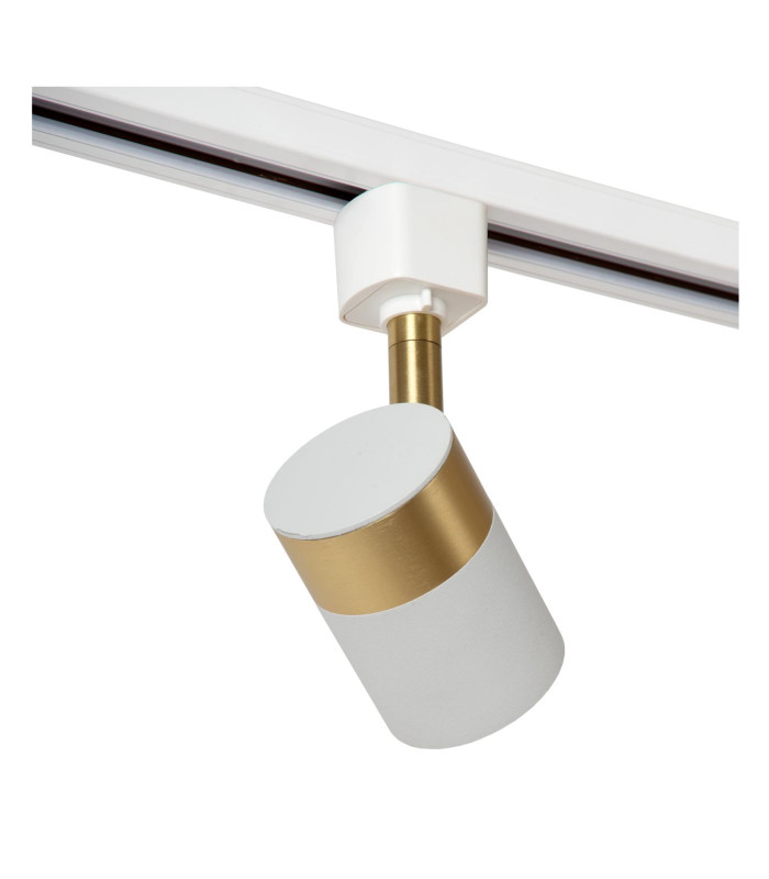 TRACK FLORIS Track spot - 1-circuit Track lighting system - 1xGU10 - White (Extension)-10