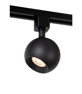 TRACK FAVORI Track spot - 1-circuit Track lighting system - 1xGU10 - Black (Extension)-1