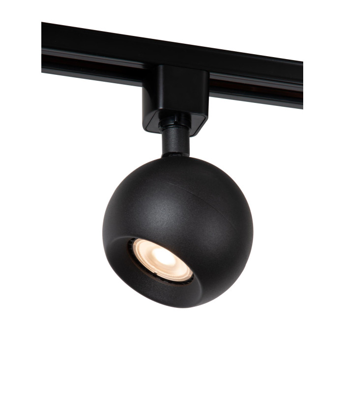 TRACK FAVORI Track spot - 1-circuit Track lighting system - 1xGU10 - Black (Extension)-1