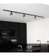 TRACK FAVORI Track spot - 1-circuit Track lighting system - 1xGU10 - Black (Extension)-2