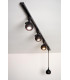 TRACK FAVORI Track spot - 1-circuit Track lighting system - 1xGU10 - Black (Extension)-11
