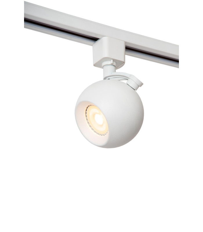 TRACK FAVORI Track spot - 1-circuit Track lighting system - 1xGU10 - White (Extension)-1