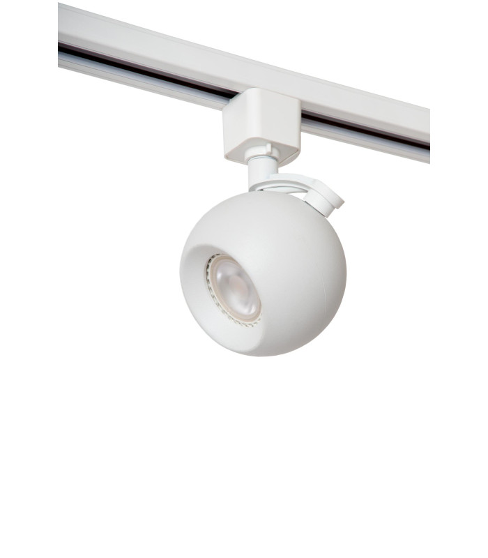 TRACK FAVORI Track spot - 1-circuit Track lighting system - 1xGU10 - White (Extension)-3