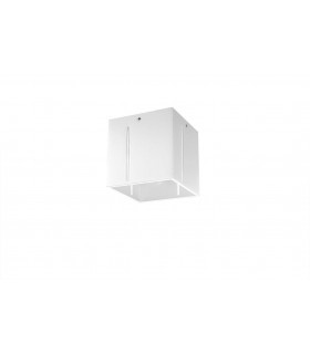 1 Light Flush Ceiling Light White, G9 - 1