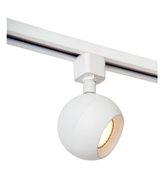 TRACK FAVORI Track spot - 1-circuit Track lighting system - 1xGU10 - White (Extension)-10