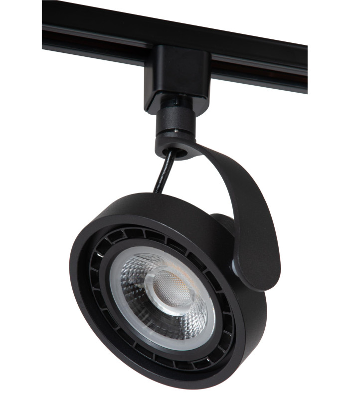 TRACK DORIAN Track spot - 1-circuit Track lighting system - 1xES111 - Black (Extension)-3