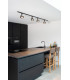 TRACK DORIAN Track spot - 1-circuit Track lighting system - 1xES111 - Black (Extension)-4
