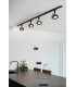 TRACK DORIAN Track spot - 1-circuit Track lighting system - 1xES111 - Black (Extension)-5