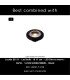 Lucide TRACK DORIAN Track spot - 1-circuit Track lighting system - 1xES111 - Black (Extension)