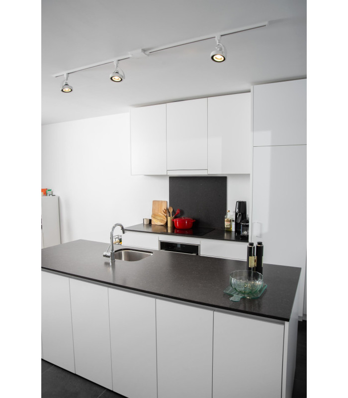 TRACK DORIAN Track spot - 1-circuit Track lighting system - 1xES111 - White (Extension)-5