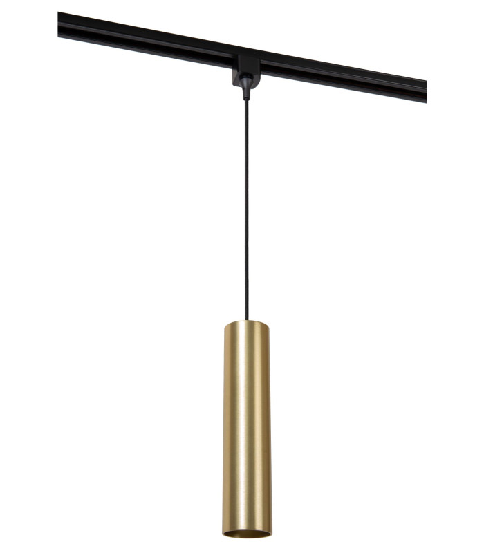 TRACK FLORIS pendant - 1-circuit Track lighting system - 1xGU10 - Matt Gold / Brass (Extension)-3