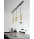 TRACK FLORIS pendant - 1-circuit Track lighting system - 1xGU10 - Matt Gold / Brass (Extension)-6