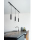 TRACK FLORIS pendant - 1-circuit Track lighting system - 1xGU10 - Black (Extension)-5